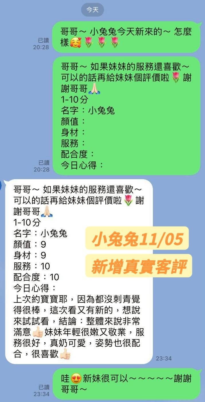 小兔兔客評