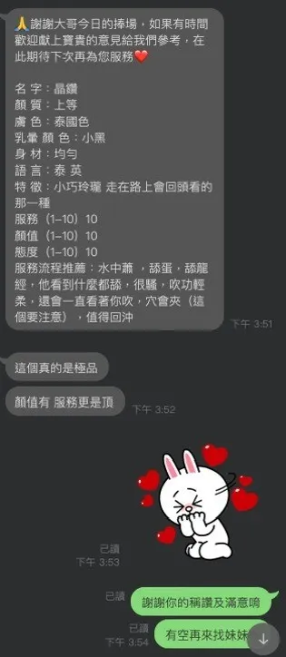晶鑽客人評價